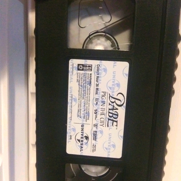 BABE the pig VHS video 2 different tapes - Picture 7 of 7